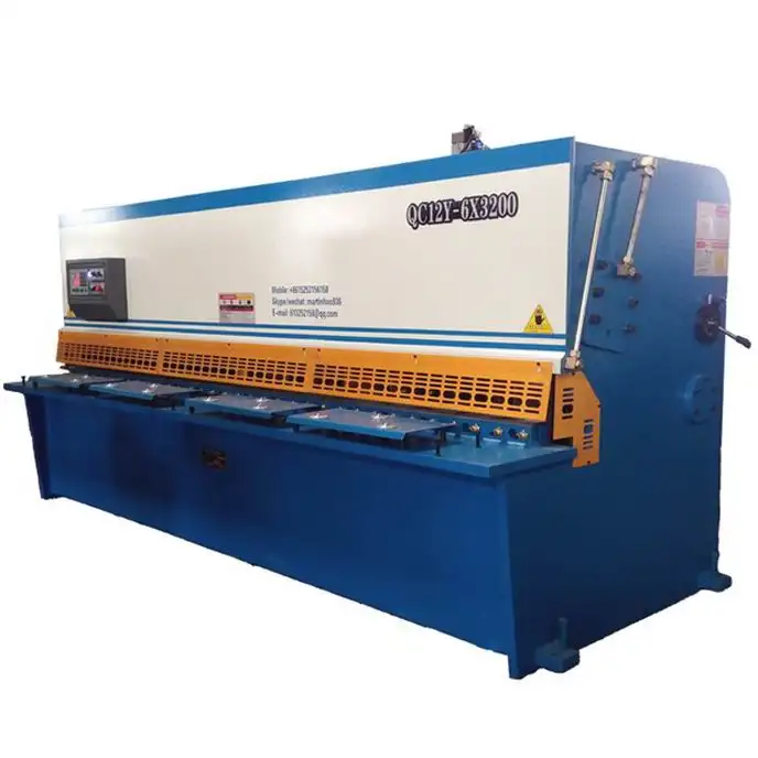 various styles hydraulic sheet metal fabrication shearing and cutter machine