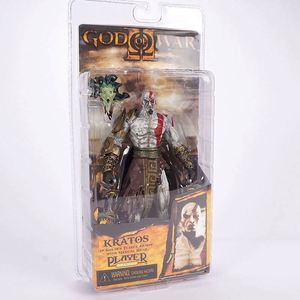Figura de Acción de PVC de 18 cm del Anime NECA God <span class=keywords><strong>of</strong></span> <span class=keywords><strong>War</strong></span> 2 II <span class=keywords><strong>Kratos</strong></span> con Armadura de Ares y Espadas, Modelo de Juguete para Regalos - Product Image 3