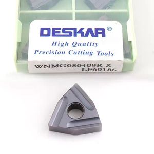 Per DESKAR su misura supporto OEM TNMG160408-MA-TF618 <span class=keywords><strong>CNC</strong></span> tornio taglio affilato lama in acciaio temprato forma quadrata PVD - Product Image 1