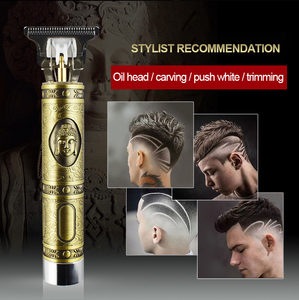 recargable T hoja <span class=keywords><strong>Trimmer</strong></span> de cortar el pelo para los hombres cero brecha Calvo <span class=keywords><strong>barba</strong></span> Shaver - Product Image 4
