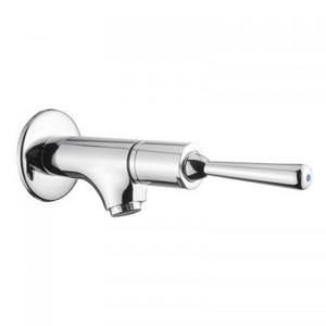 Grifo de Pared con Palanca Antideslizante, Grifo de Lavabo Cromado - Product Image 1