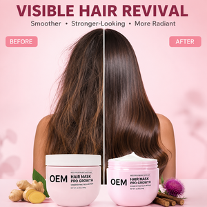 Mascarilla Capilar de Crecimiento Profesional de Marca Privada, Suministro de Fábrica, Anticaída, Retrasa el Cabello Blanco, Promueve el Recrecimiento, Mascarilla Capilar con Queratina - Product Image 6