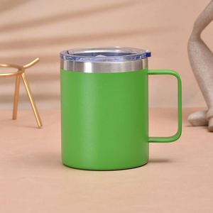 Design Double Wall Aesthetic Insulated Wholesale Sealable Custom logo Stainless Steel Coffee <b>Mug</b> for Coffee - Product Image 3