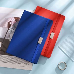 Papelería Personalizada, Cuaderno de Cuero A5 Personalizado, Impresión de Tapa Dura, Encuadernación Promocional, Cuaderno con Correa Elástica para Negocios - Product Image 1