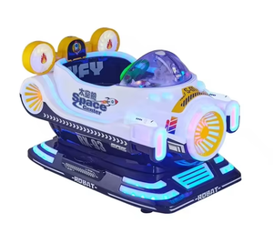 Offerta Speciale: Giostra Elettrica a Dondolo per Bambini, con Funzionamento a Moneta, VR Video, Simulatore di Guida, in Metallo e Plastica, per Parchi Giochi e Aree Divertimento - Product Image 4