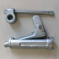 Pince de fixation pour coffrage en acier haute résistance, taille réglable, conception réutilisable pour panneaux de systèmes de coffrage en béton