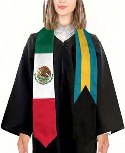 Producto Popular 2025, Estola de Graduación Universitaria Personalizada para Todos los Países, Sublimada - Product Image 5