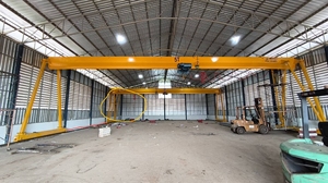 Pont roulant à poutre simple économique, capacité variée, portée et hauteur personnalisées, pont roulant à poutre simple pour stockage extérieur - Product Image 5