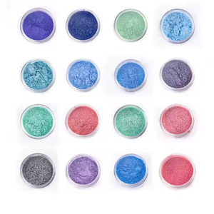 Pigmento de perlas de colores de mica al por mayor, 1kg de polvo de mica de brillo natural a granel para Resina epoxi - Product Image 2