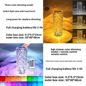 Có thể sạc lại LED bàn đèn với cảm biến cảm ứng và có thể điều chỉnh độ sáng, máy tính để bàn LED Đèn đọc sách, phòng ngủ trang trí đèn - Product Image 3