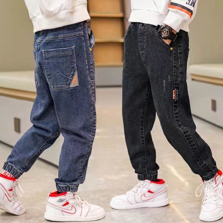 Legging Thermique Élastique Solide Pour Enfant Pantalon Slim Doublé En