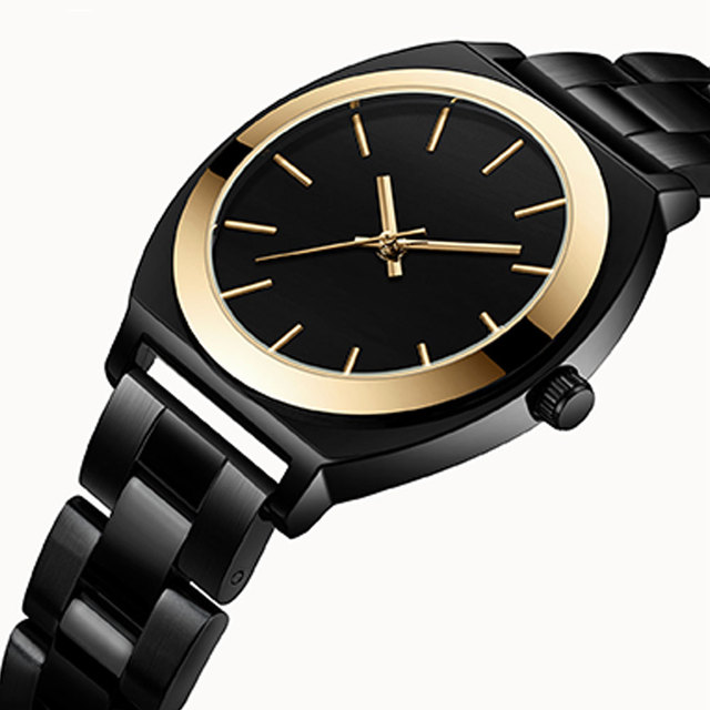 Women Gold Watch Quartz Bracelet Watches Crystal Stone Watch