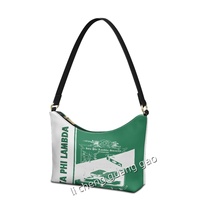Sac à bandoulière pour femme Sorority IPL Iota Phi Lambda en PU, sac à main tendance pour l'extérieur, best-seller