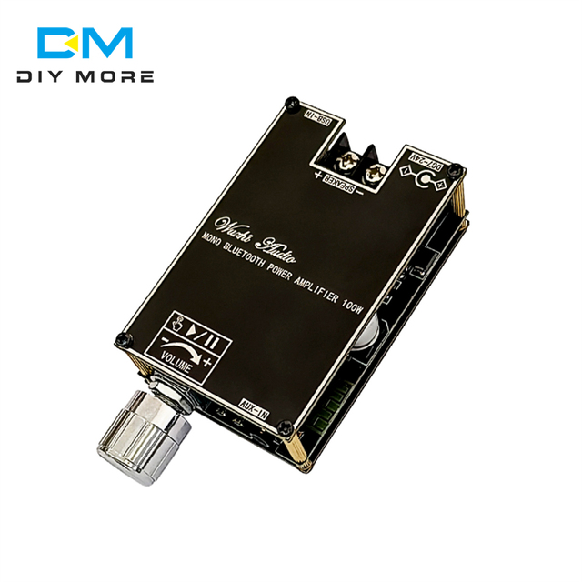 ZK-1001B TPA3116 100W Audio Amplifier Board DC 7V 24V TPA3116 Mono Channel Digital Audio Amplifier Board
