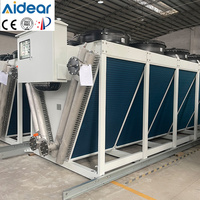 Aidear Système de refroidissement à sec vertical Radiateur de refroidissement à eau par évaporation Refroidisseur à sec pour la gestion de la chaleur du centre de données