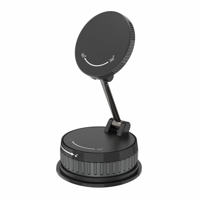 Bulk Order Desk Magnetic Suction Mount Navigation Strong Magnetic Folding Adhesive Grip 360 Degrees Car Phone Holder Car Rental