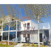 CBOX Maison préfabriquée entièrement meublée, maison préfabriquée portable, conteneur à vendre aux États-Unis