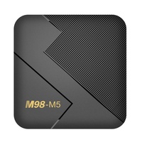 Boîtier TV Android M98-m5 1080p, boîtier TV intelligent double cœur 4K