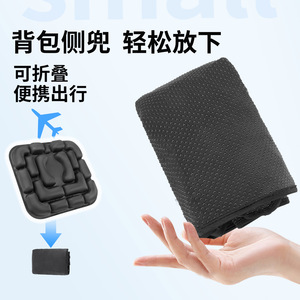 Cojín de asiento inflable, 28x28x14cm, descompresión 3D para viajes en avión, Material Tpu rectangular portátil - Product Image 3