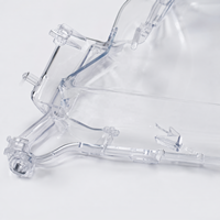 Cubierta de Lente de Faro Transparente Impresa en 3D Personalizada, Prototipo Rápido, Resina de PC Transparente, Pieza de Iluminación Automotriz, Bajo MOQ, OEM, ODM
