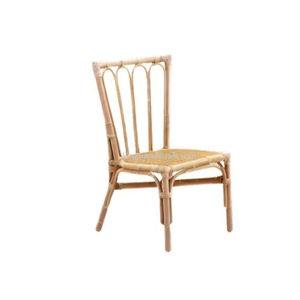 Chaise pour enfants en rotin naturel faite à la main, design moderne, chaise en osier écologique pour enfants, idéale pour les fêtes d'anniversaire, le salon et la chambre à coucher - Product Image 1