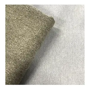 Venta directa de fábrica 100% poliéster tela suave materia prima textil telas y textiles para muebles