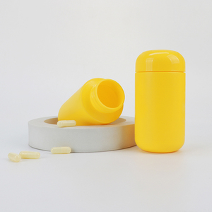 High quality custom <b>Pill</b> Bottle With Child Proof Cap Square <b>Pill</b> <b>Container</b> 30ml 60ml HDPE Plastic Vitamin <b>Pill</b> Bottles - Product Image 4