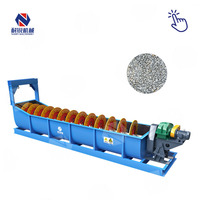 Chine usine minière sable fin Vibro nettoyant séparateur Machine spirale sable fin et classificateur de gravier