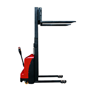 Apilador Eléctrico Peatonal Longyuan CDD, Longitud de Horquilla de 1100 mm, Batería de Plomo-Ácido, Neumáticos de Poliuretano, Desplazador Lateral Eléctrico, Mástil Doble - Product Image 1