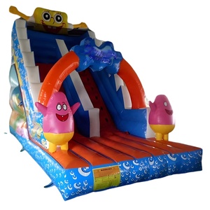 Toboggan <span class=keywords><strong>gonflable</strong></span> à double face pour enfants - Product Image 1