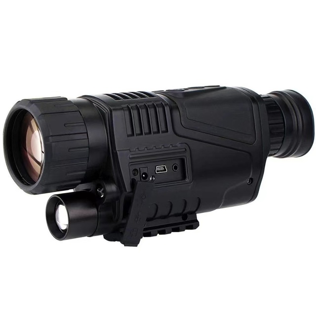 BIJIA NV300 5x40 HD High Power Digital Monocular Handheld Night Vision Scope 200m Range Video Recording 3-Year Warranty for Bird