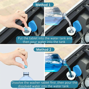 Car Glass Water Solid Essence Ultra Concentrated Gift Car Cleaning Agent Essence Cleaning Effervescent <b>Tablets</b> - Product Image 3
