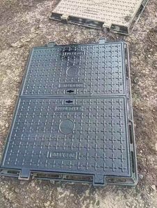 Chất lượng cao 800*800 vuông gang dễ uốn <span class=keywords><strong>manhole</strong></span> Bìa độ bền cao đường cống Bìa đúc dịch vụ sản phẩm - Product Image 4