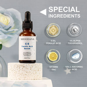 Özel Marka Organik Doğal Ferulik Asit <span class=keywords><strong>C</strong></span> Vitamini Serumu Hyaluronik Asit Niacinamide Kırışıklık Karşıtı Aydınlatı<span class=keywords><strong>c</strong></span>ı Beyazlatı<span class=keywords><strong>c</strong></span>ı Yüz Serumu - Product Image 3