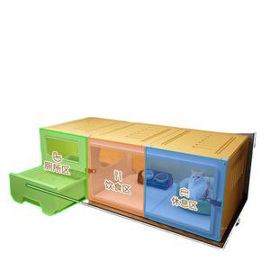 Integrated <b>Cat</b> Villa Modular <b>Cat</b> Cage Does Not Occupy Space Household <b>Indoor</b> Small Unit <b>Cat</b> <b>House</b> Free Space - Product Image 6