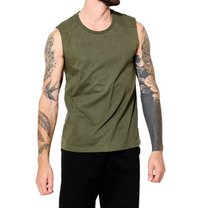 Camiseta sin mangas para gimnasio de alto rendimiento para hombre – Camiseta deportiva sin mangas que absorbe la humedad - Product Image 2