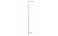 Testo 0635 2045 baja tahan karat 19,7 inci 500mm jangkauan tabung pengujian kecepatan aliran Pitot 1 hingga 100 m/s