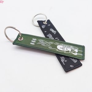 QQ vente chaude Logo personnalisé fer lumière porte-clés lanière avec crochet usine en gros cochon motif couleur - Product Image 2