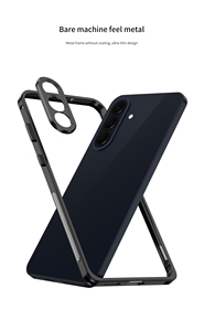 Funda de <span class=keywords><strong>Teléfono</strong></span> con Marco de Aleación de Aluminio para <span class=keywords><strong>Samsung</strong></span> A37 A57 S26, Cubierta Protectora Anticaídas con Diseño de Cierre a Presión y Disipación de Calor - Product Image 5