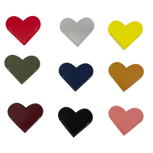 Personalized creative leather heart-shaped <b>bookmarks</b>, cute and refreshing heart-shaped <b>bookmark</b> gifts, mini book clips and - Product Image 2