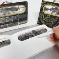 Cuaderno M249S de Tapa Dura de Cuero con Diseño 3D en Relieve, Diario Creativo con Recortes, Regalo Cultural Único para Oficina