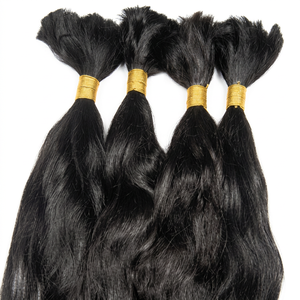 Surprise! Cheveux vierges Remy en promotion, grade 12A, indiens, ondulés profonds, couleur naturelle, doux et lisses, emballage de 100g, bonnes tailles disponibles - Product Image 1