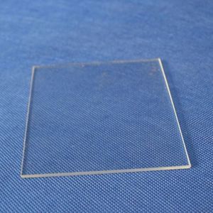 Plaque de verre en quartz de silicium fondu à haute transmission solaire industrielle personnalisée, disque, feuille de verre de laboratoire transparente de haute précision - Product Image 5