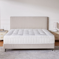 Matelas à mémoire de forme en gel de 12 pouces Queen Size avec soulagement de la pression Matelas hybride mi-ferme certifié