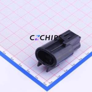 176143-2 Housing (Wire-to-Board / Wire-to-Wire) P=7.9mm Connector ( Jack Structure: 1x2P )( Pitch: 7.9mm )( Number of Rows: 1 ) - Product Image 1