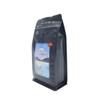 Sacs d'emballage pour café personnalisés avec valve unidirectionnelle, fermeture éclair refermable, bande de déchirement facile, matériau recyclé hautement flexible pour aliments pour animaux de compagnie