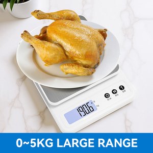 2025 Nhà Máy Trực Tiếp 5Kg Cân Bằng Điện Chính Xác Cao 1 Gram Kỹ Thuật Số Quy Mô Sản Xuất Cho Nhà Bếp Thực Phẩm Đồ Trang Sức Cà Phê LCD - Product Image 3