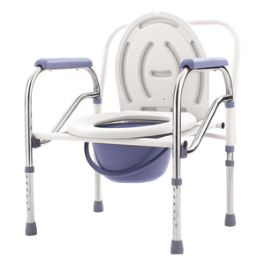 Silla <span class=keywords><strong>de</strong></span> Inodoro Médica Portátil, Plegable, <span class=keywords><strong>de</strong></span> Altura Ajustable, Ligera, <span class=keywords><strong>de</strong></span> Acero, Fácil <span class=keywords><strong>de</strong></span> Limpiar, para Hospital - Product Image 4