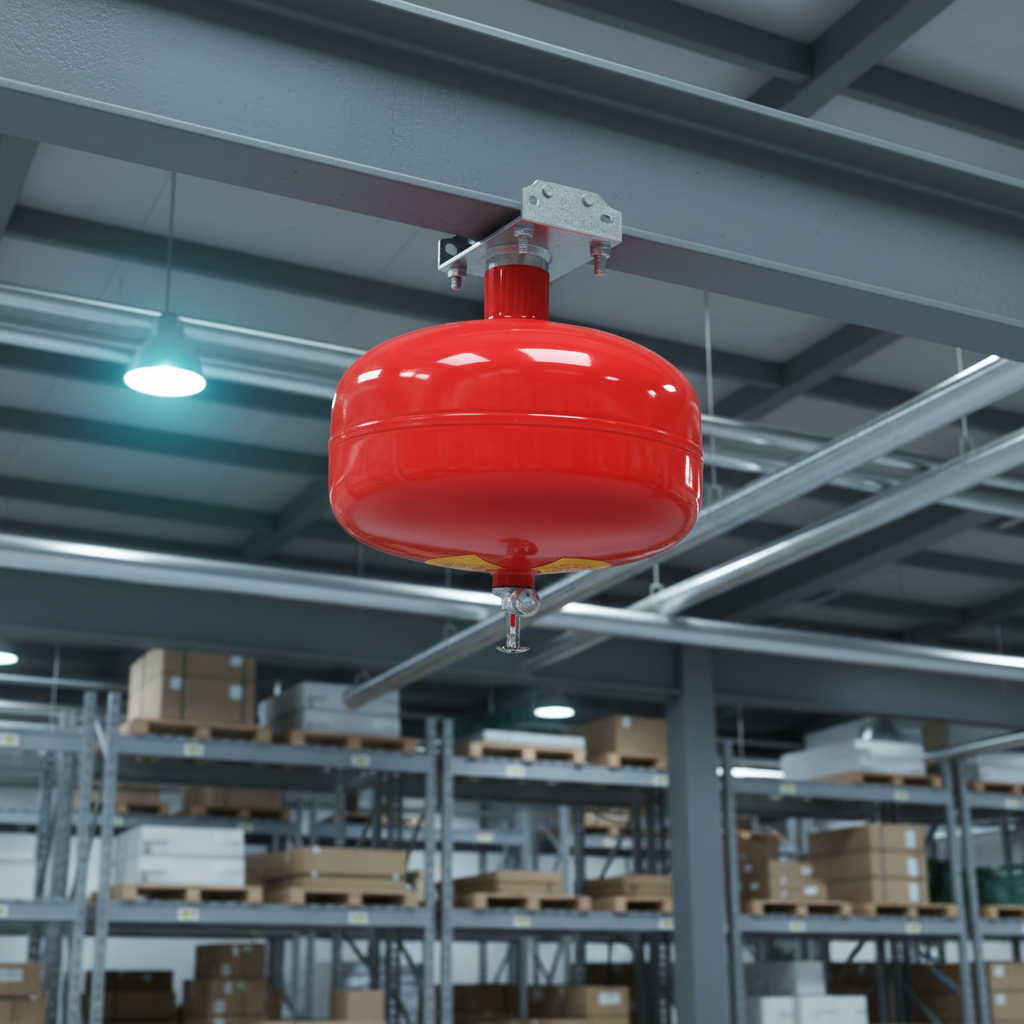 Ceiling Mounted Fire Extinguisher
