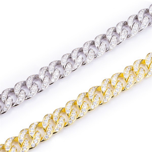 Collar Cubano Chapado en Oro para Hombre, Estilo Hip Hop, Venta al Por Mayor - Product Image 6